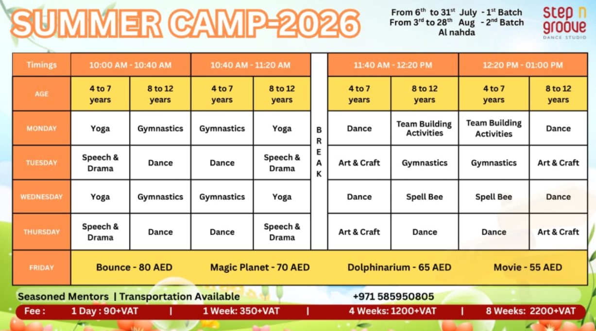 Al Nahda Timetable