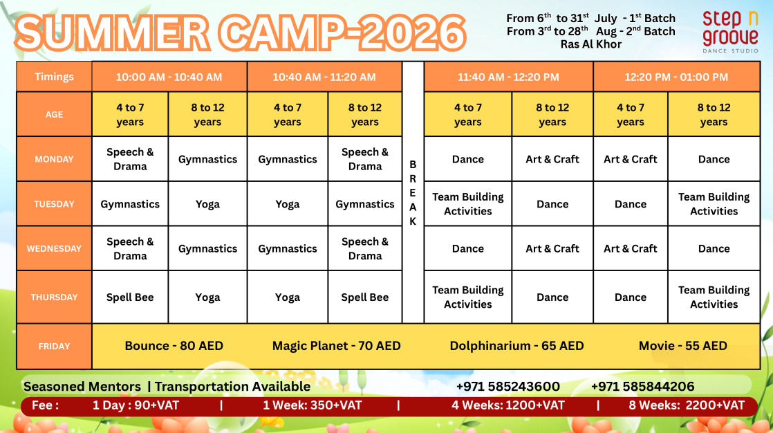 Wasl Timetable